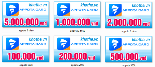 mua thẻ Appota