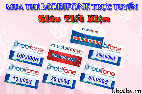 Mua thẻ mobifone 500k