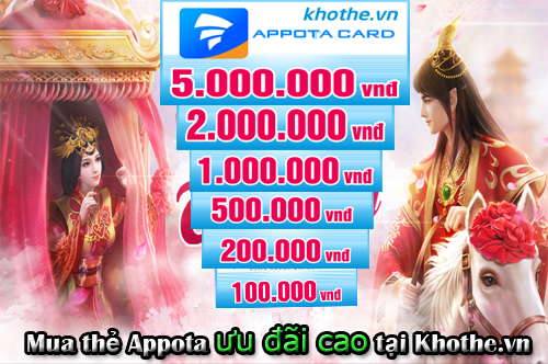 mua thẻ appota online