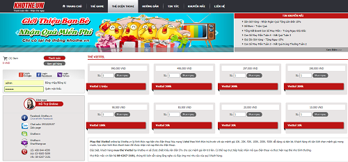 mua thẻ viettel online