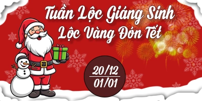 Tuần Lộc Giáng Sinh – Lộc Vàng Đón Tết